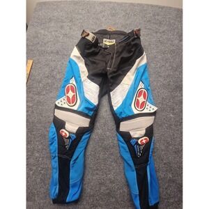 Vintage No Fear Elektron Dirt Bike  Motocross Racing Pants Size 36 Y2K